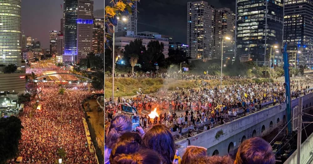 Israelis protest in streets, call for general strike to pressure govt into concluding ceasefire & hostage deal