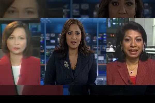 Meet the dark-skinned newscasters of yesteryears