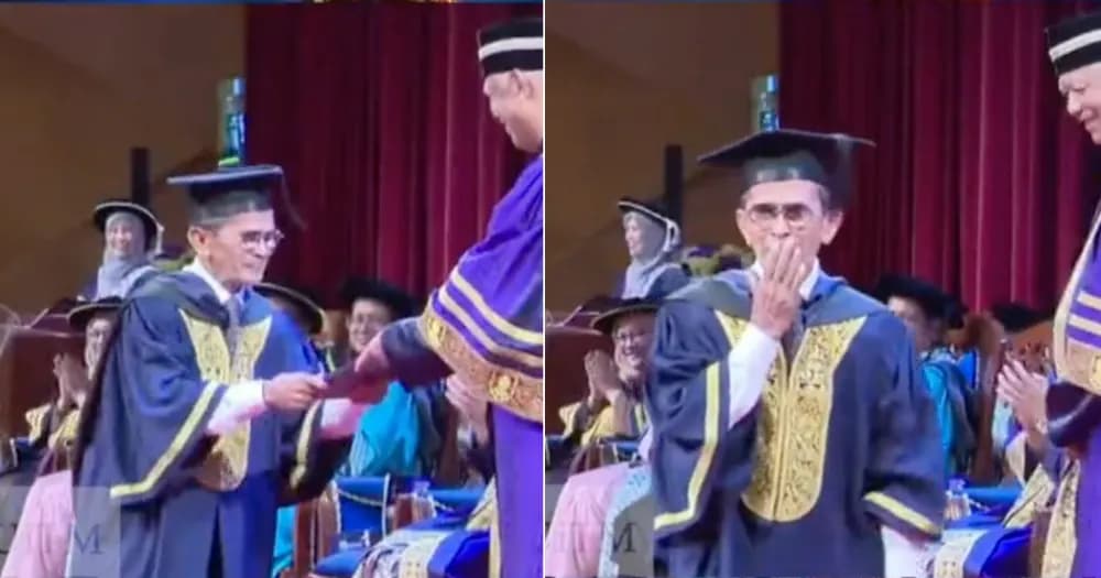 M'sian man, 77, gets law degree, his 2nd degree in retirement